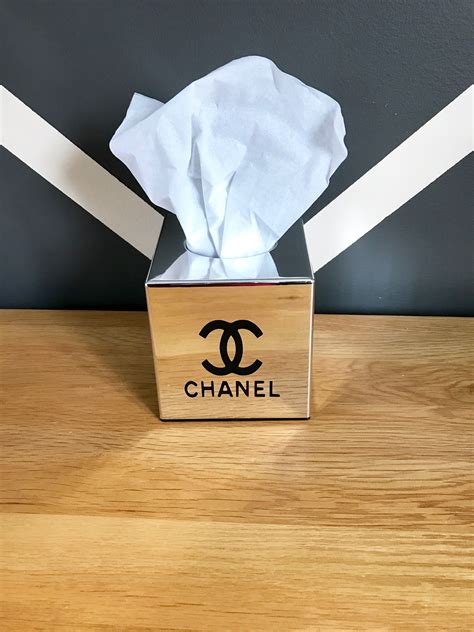 Chanel tissue box